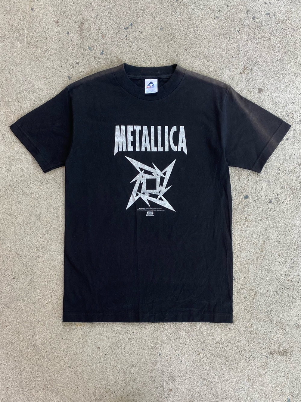 Vintage 2003 Metallica Band Tee Shirt Artimonde